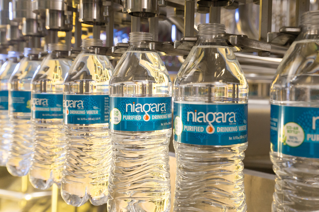 Niagara Purified Water, 16.9-oz Bottle, Bulk Buy 19 Pallets