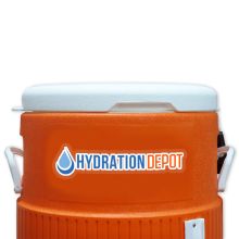 Exclusive Hydration Depot 10 Gallon Cooler W/ Custom Logo-1