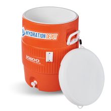 Exclusive Hydration Depot 10 Gallon Cooler W/ Custom Logo-4