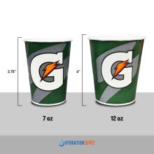 Gatorade Waxed Logo Paper Cups