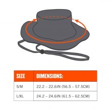 Hi-Vis Ranger Sun Hat - PVA Cooling -1 