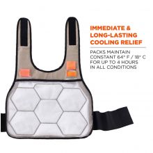 Cooling Vest with Rechargeable Ice Packs 1