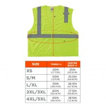 GloWear 8210HL Mesh Hi-Vis Safety Vest - Type R Class 2 3