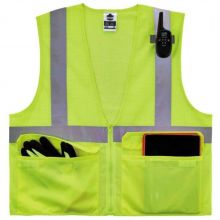 8220Z Mesh Hi-Vis Safety Vest - Type R Class 2 - Zipper 2