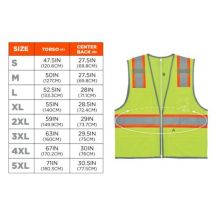 8246Z Two-Tone Mesh Hi-Vis Safety Vest - Type R, Class 2 3