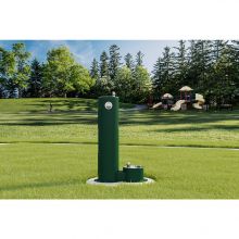 Elkay Outdoor Pedestal Fountain with Pet Station  3