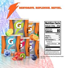 Gatorade Powder Nutrition Facts