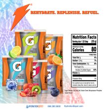 Gatorade 2.5 Gallon Bulk Powder Drink Mix - 21oz - 4