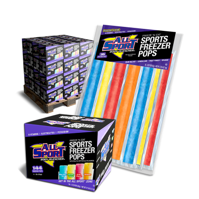 All Sport Regular Variety Freezer Pops - 1 Pallet Bundle