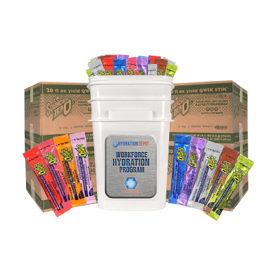 Sqwincher Zero Individual Powder Sticks Bundle - 25 Employees