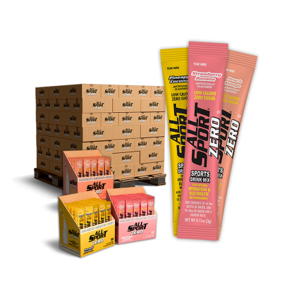 All Sport Zero Powder Stick Exotic Flavor Variety Pack - 1 Pallet Bundle