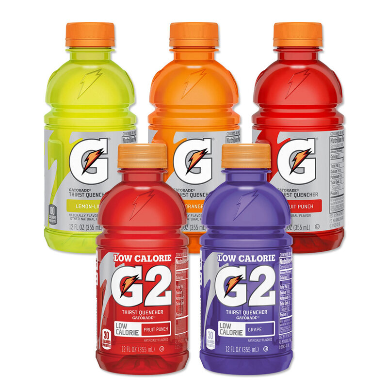 1 EACH Official Gatorade 20 fl oz Squeeze Water Bottle Sports Drink