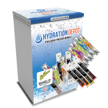 Hydration Depot Exclusive Freezer Pops Bundle w/3.5 cu ft Freezer 