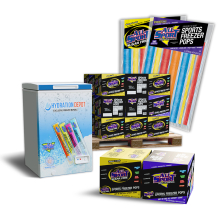 All Sport Regular & Sugar-Free Freezer Pops Bundle w/Freezer 