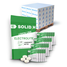 Solid.H Lemon Lime Electrolyte Rounds by the Pallet